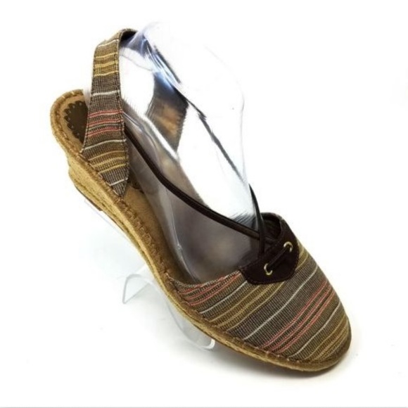 Soft Style a Hush Puppies Company Shoes - Soft Style Hush Puppies Fabric Espadrille Sandals
